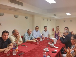 Reunião com deputados provinciais e vereadores de Neuquén